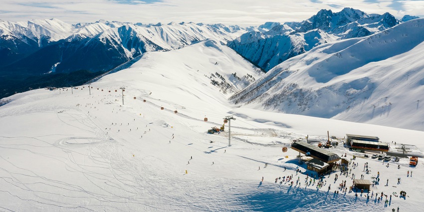 Skiing at Huibei Ski Resort is one of the best places you can explore in Beijing in Winter