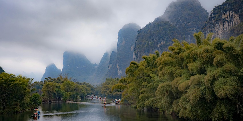 Guilin is one of the most beautiful places you can explore for mesmerising views.