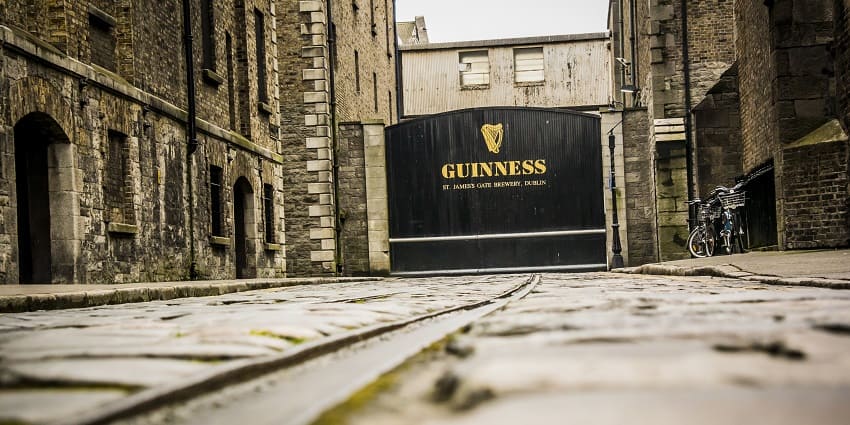 A picture of the Guinness Storehouse, which is one of the best places to visit in Dublin.