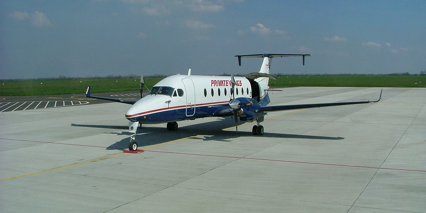A picture of Győr-Pér Airport, one of the most convenient airports in Hungary.