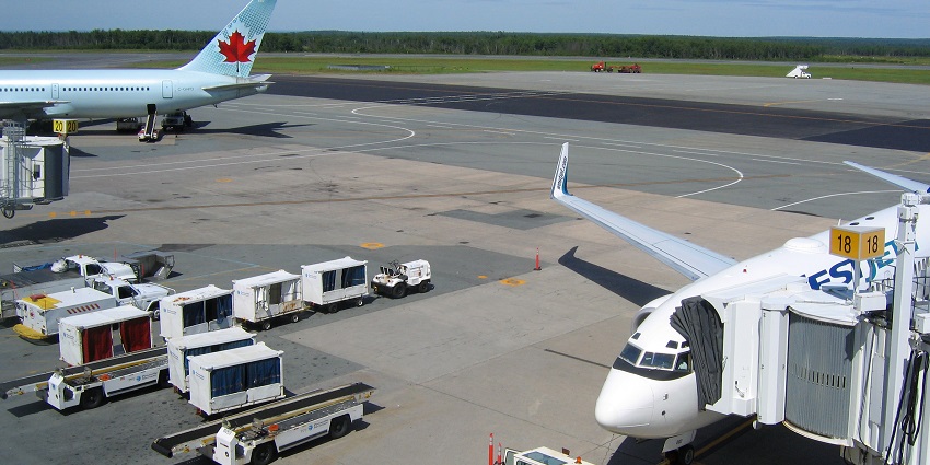 An image of the Halifax Stanfield International Airport, a key airport in Eastern Canada.