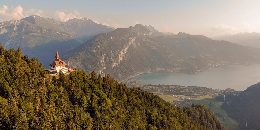 Experience the serenity of Harder Kulm is one of the top 10 places to visit in Interlaken.