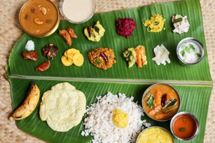 An image showcasing the vibrant and colourful Pongal celebrations in Tamil Nadu.