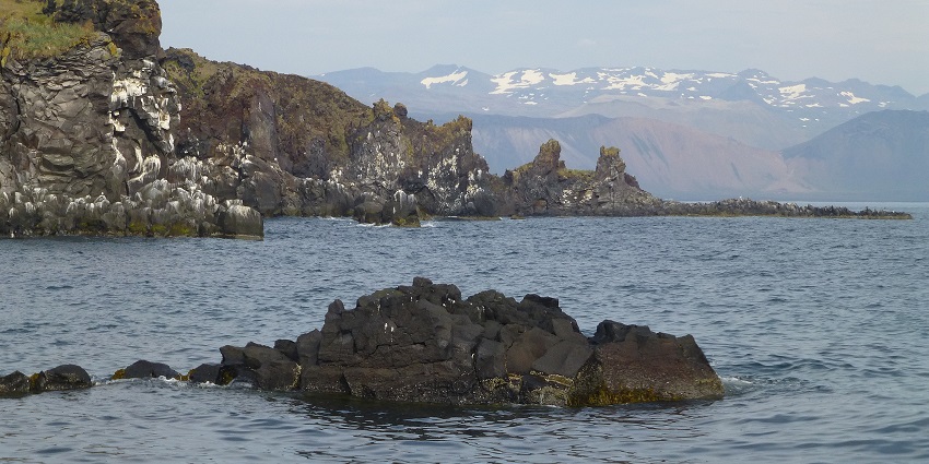 Hellnar Beach, one of the best beaches in Iceland, featuring its stunning coastline.