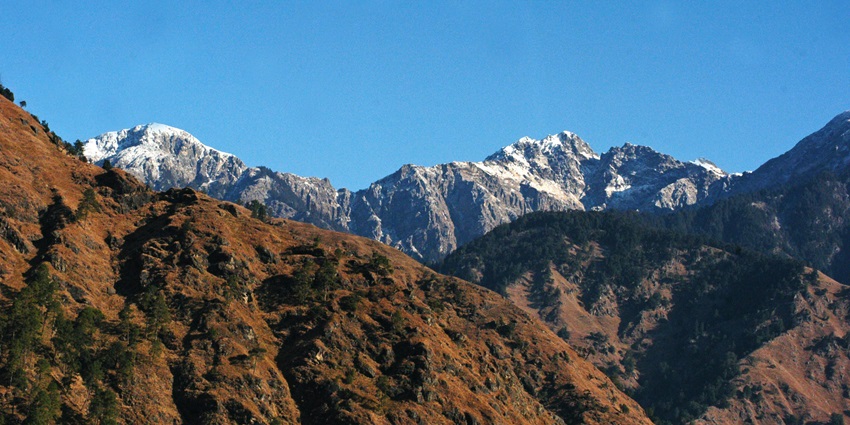 Beautiful snapshot of the iconic Hidamba Parvat in Uttarakhand