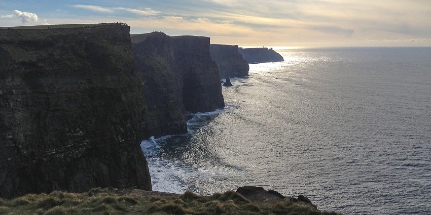 An image of the Cliffs of Moher, one of the most iconic things to see in Ireland.