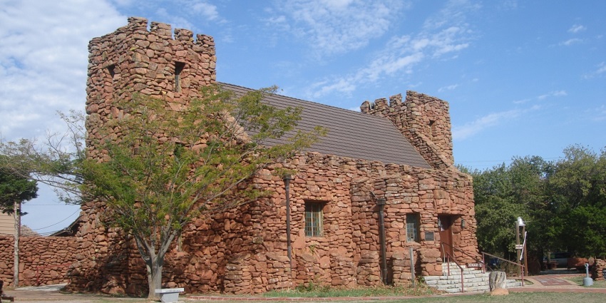 The Holy City at Wichita Mountains Wildlife Refuge, a famous destination near Fort Sill, Oklahoma