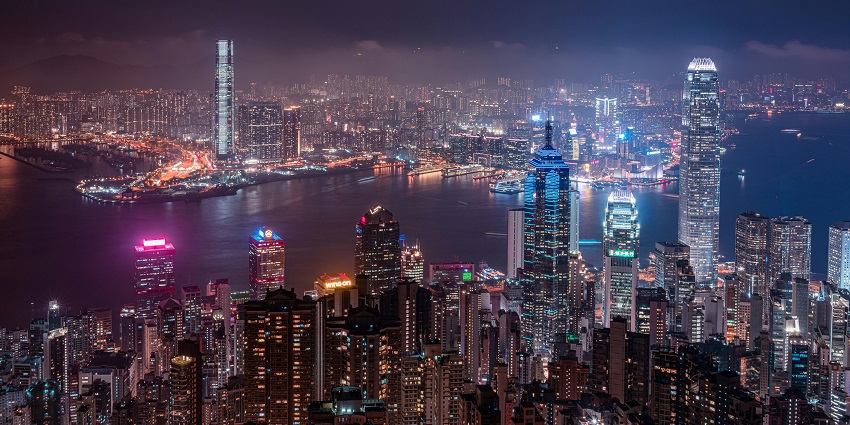 Celebrate the Dawn of new year in the Hong Kong Times Square