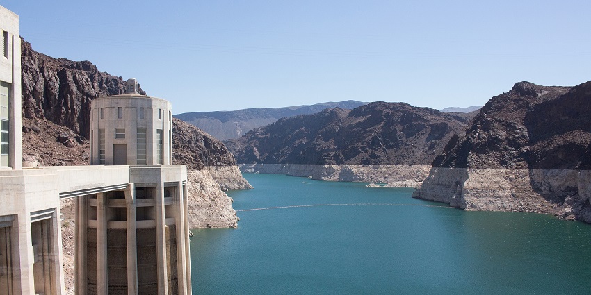 Hoover Dam supplies water and hydroelectric power to millions of people.