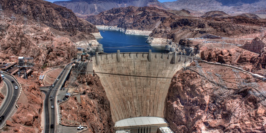 Iconic engineering marvel on the Colorado River, offering breathtaking views.
