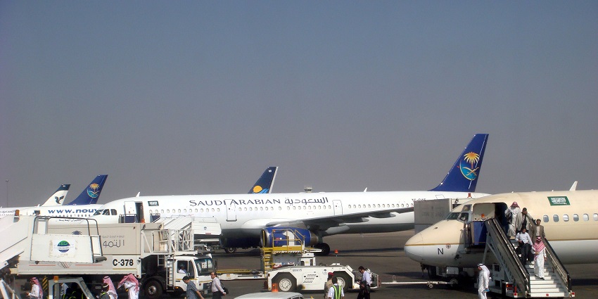 The nearest airport to the Medina Mosque.