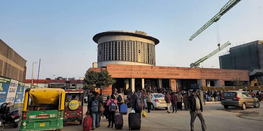 Travel to the main destination by train for a scenic and convenient journey.