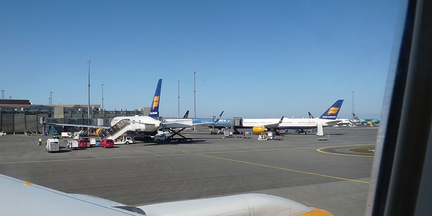 An image of Keflavík International Airport.
