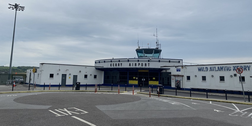 An image of Kerry Airport which is one of the ways to reach the Killarney National Park.
