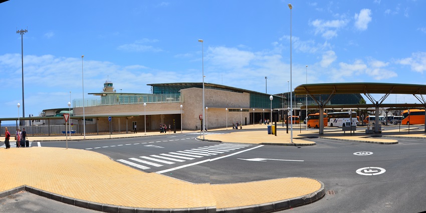 A glimpse of Fuerteventura Airport (FUE) which connects the island to major European cities.