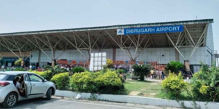 Image of Dibrugarh Airport - Tengapani awaits! Travel by air, rail, or scenic roadways