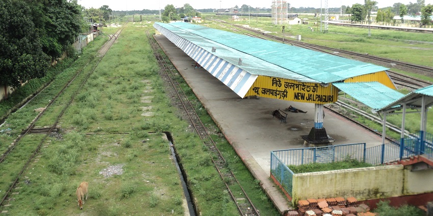 The nearest railway station from Gangtok.