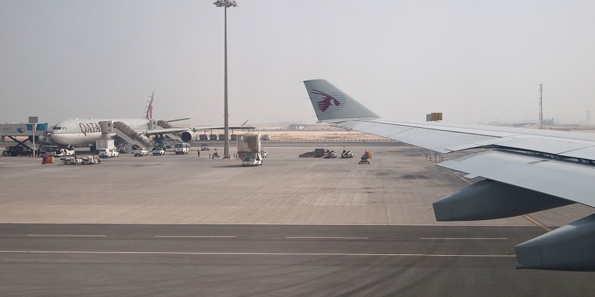 The nearest airport to the Desert Safari location.