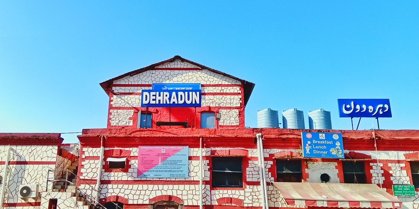 The Dehradun airport is well connected to the major cities.