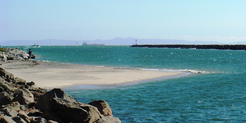 Image of the scenic beach from the Gabriel Beach in the landscape of Mauritius