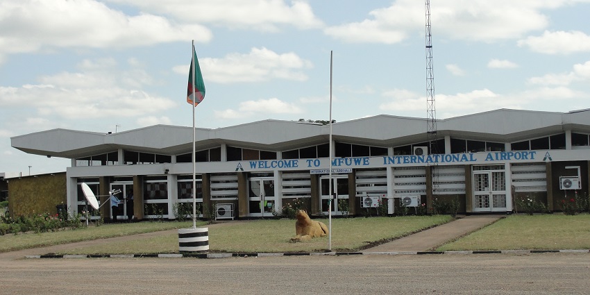 Mfuwe International Airport, the nearest airport to the twin parks.