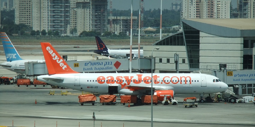 Image of an aeroplane - The nearest airport to Al Aqsa Mosque