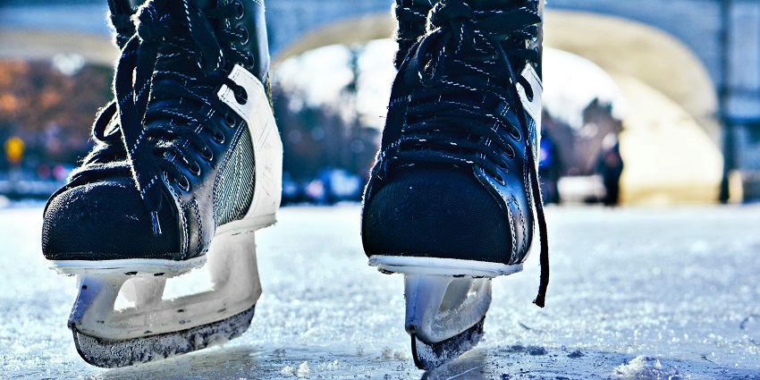 Ice Magic is a series of ice skating rinks where a total of over 450 meters of ice pathways.