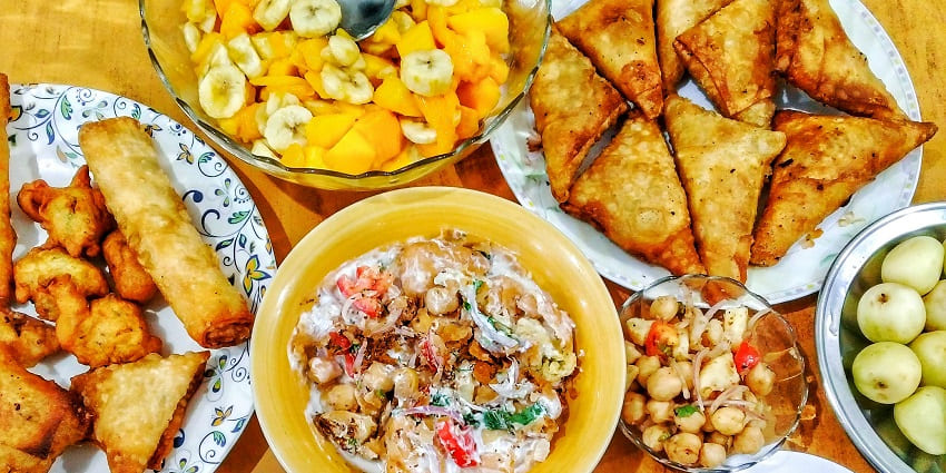 Snapshot of the mouthwatering snacks of Ramadan