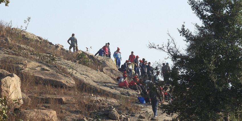 Rock climbing in this place provides the breathtaking views of the surrounding areas.