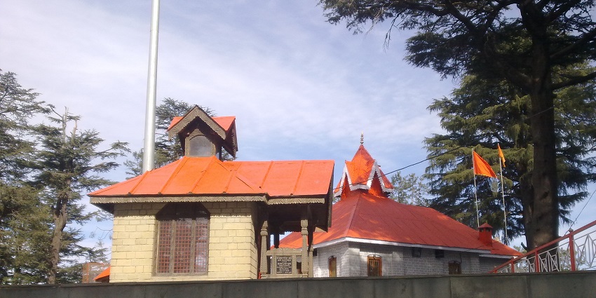 Historic temple dedicated to Lord Hanuman, situated at the highest point