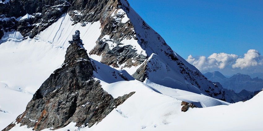 Jungfraujoch, a memorable place to visit in Switzerland in May for every traveller.