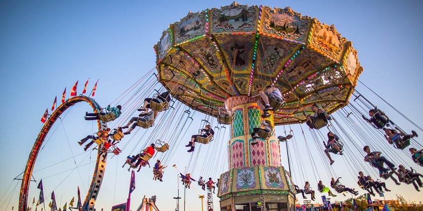 An image of K-Days celebration, an annual summer event, one of the festivals in Canada.