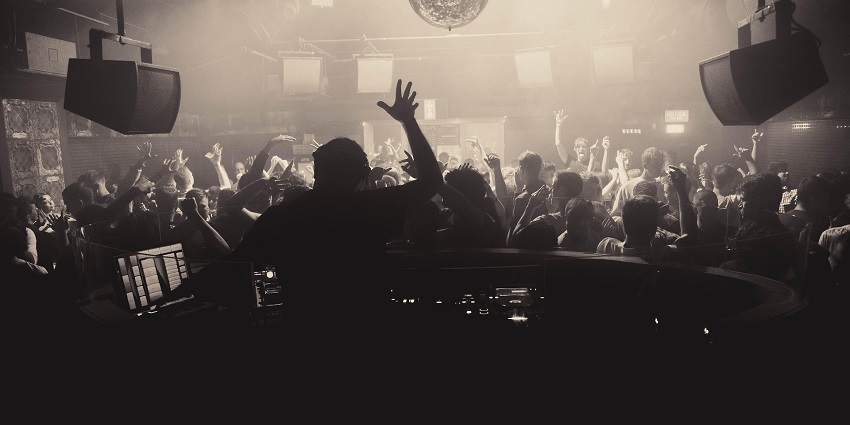 Underground music vibes at KST Club, a cultural icon in Serbia nightlife.