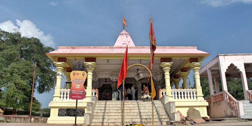 Sacred site dedicated to Kal Bhairav with unique rituals