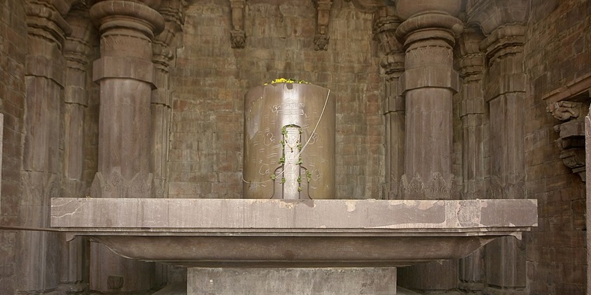 Shivling in the Kaleshwar Mahadev Temple, revered highly by all devotees.