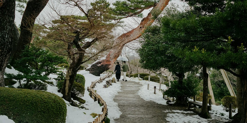Kanazawa is a historic city with well-preserved samurai districts and beautiful gardens.