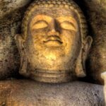 An image of Kanheri Buddhist Caves Mumbai inside Sanjay Gandhi National Park, Mumbai