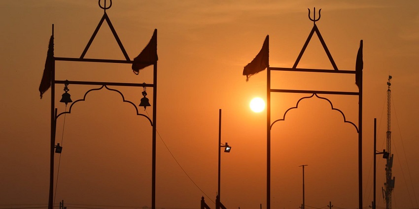 Serene sunset view in Kara, a sight to behold.