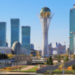 Kazakhstan travel guide - Astana is a futuristic capital featuring iconic architecture.