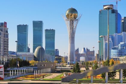 Kazakhstan travel guide - Astana is a futuristic capital featuring iconic architecture.