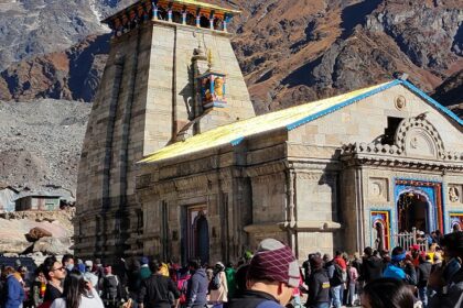 The Majestic Kedarnath temple is a must-visit destination in any Kedarnath Travel Guide.