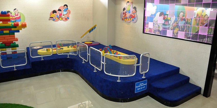 Scenic image of the beautiful Kidzania in Noida in Uttar pradesh