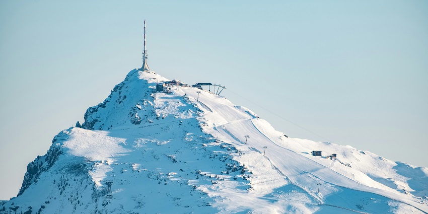 A picture of stunning view, one of the best places to visit in Austria in winter.