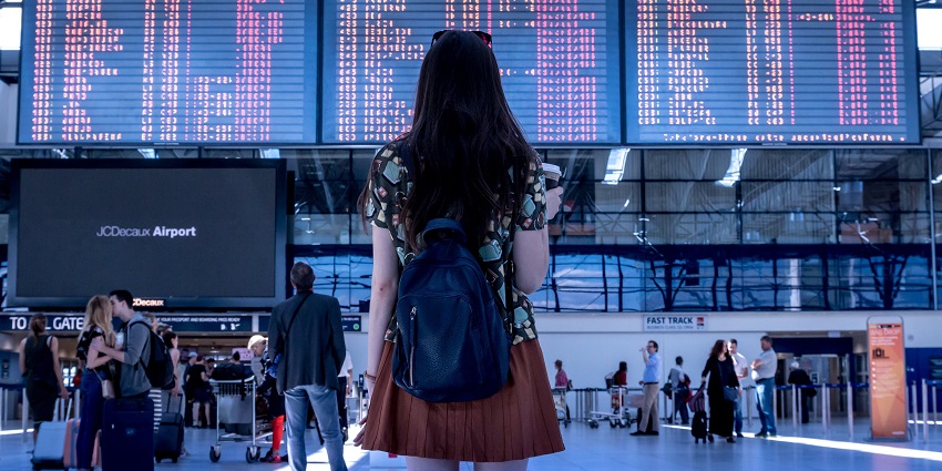 An image of an airport interior that resembles the interior of Koro Airport in Fiji