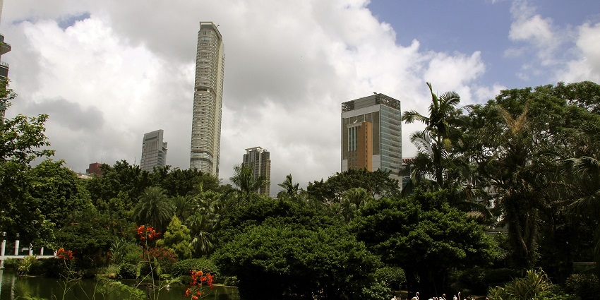 View of Kowloon Park, surrounded by Kowloon Park.