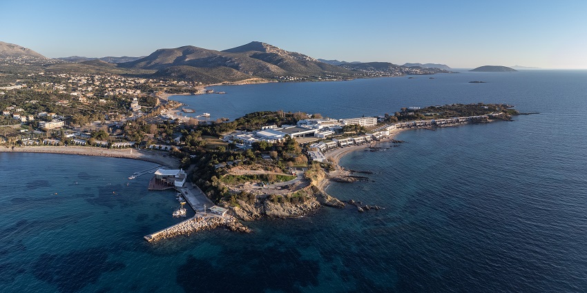 Image of The small peninsula of Lagonisi in the west coasts of East Attica