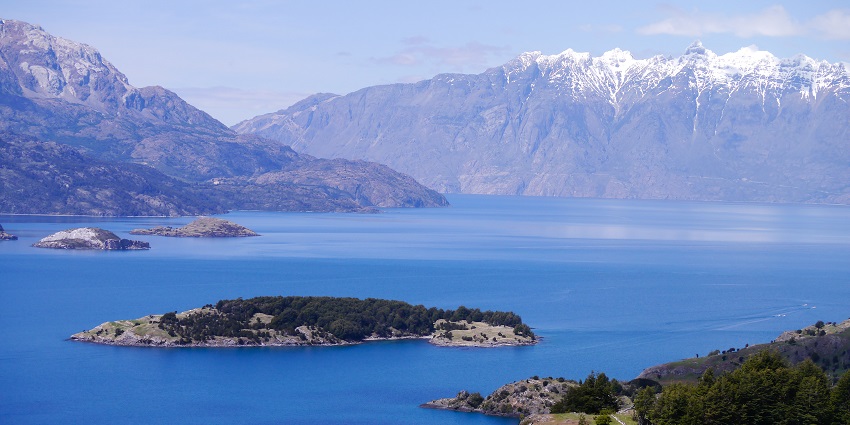 The Beautiful view of Lake General Carrera, a place to visit near Marble Caves
