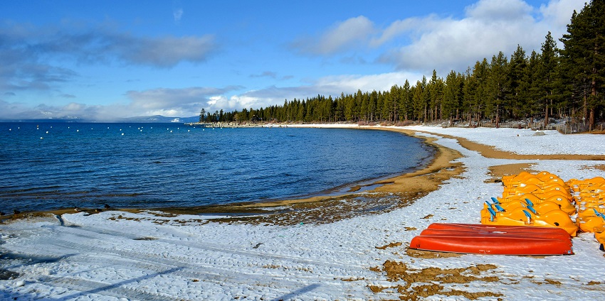 Stunning alpine lake offering skiing, hiking, and scenic magnificence, highlighted in Nevada city guide.