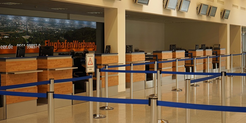 An image of an airport which resembles the Lakeba Airport, a domestic airport in Fiji