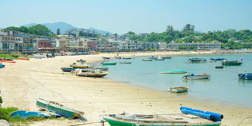 Enjoy scenic vistas at Lamma Island - one of the best places to visit in Hong Kong.